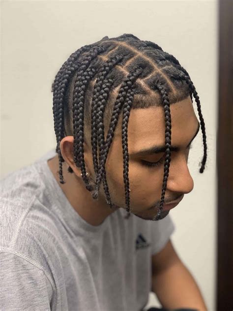 box braids men|HOW TO: MENS BOX BRAIDS